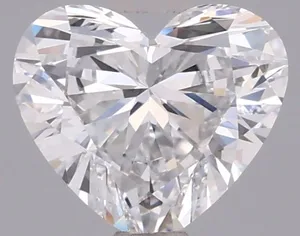 0.96ct HEART D VVS1 Lab diamond