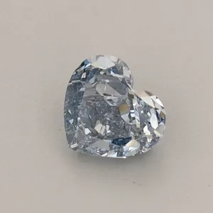 0.45ct HEART Fancy Vivid Blue VS2 Coloured Lab diamond