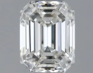 0.41ct EMERALD H VVS2 Natural diamond