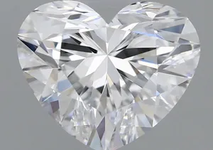 1.05ct HEART D VVS2 Lab diamond