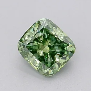 1.08ct CUSHION Fancy Vivid Pink VS2 Coloured Lab diamond