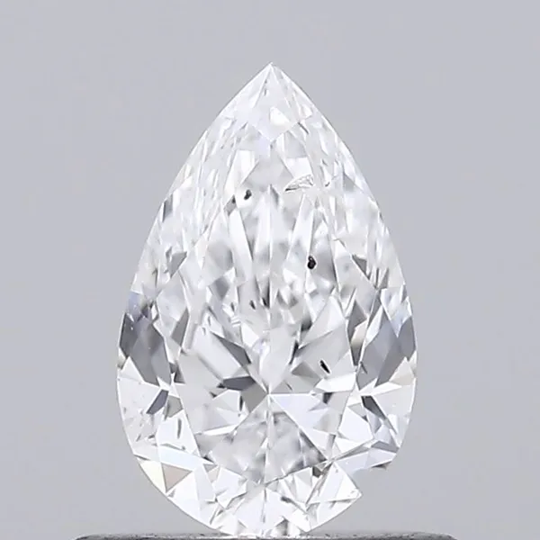 0.5ct PEAR D SI2 Natural diamond