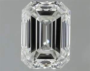 0.52ct EMERALD H IF Natural diamond