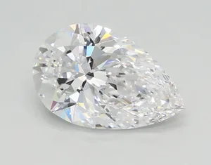 0.73ct PEAR D IF Lab diamond