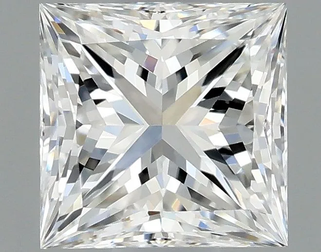 0.78ct PRINCESS F VVS2 Natural diamond