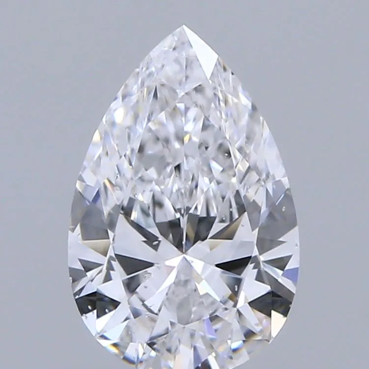 0.58ct PEAR D SI2 Natural diamond