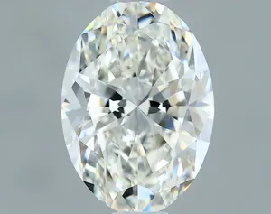 0.53ct OVAL H IF Natural diamond