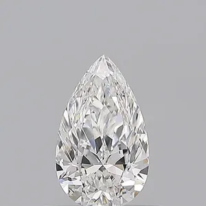 0.51ct PEAR E VVS2 Natural diamond