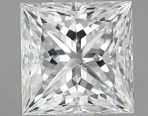 0.91ct PRINCESS E SI1 Natural diamond