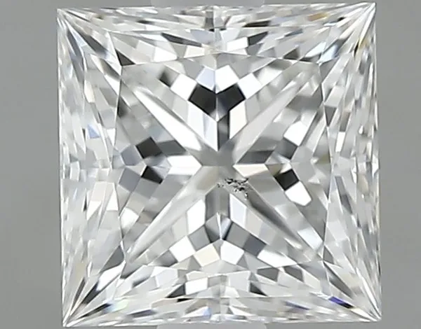 0.91ct PRINCESS E SI1 Natural diamond