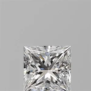 0.6ct PRINCESS D VVS2 Natural diamond