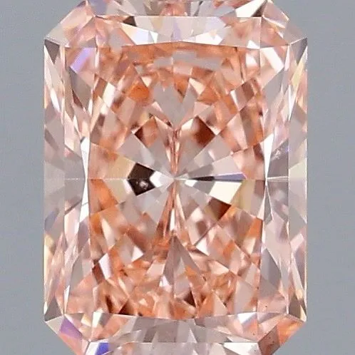 1.02ct RADIANT Fancy Vivid Pink VS1 Coloured Lab diamond