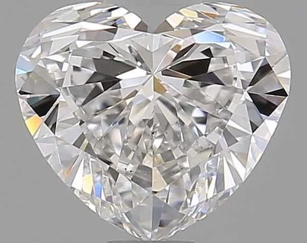 0.7ct HEART E VS2 Natural diamond