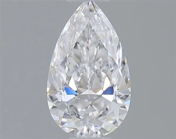 0.3ct PEAR D IF Natural diamond