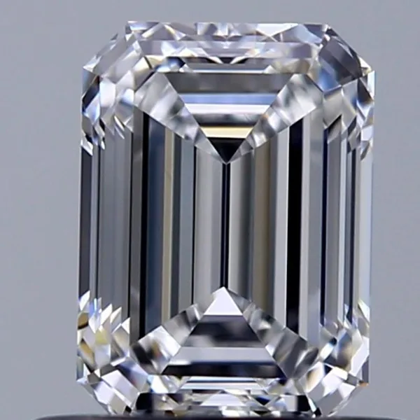 0.56ct EMERALD D VVS1 Natural diamond