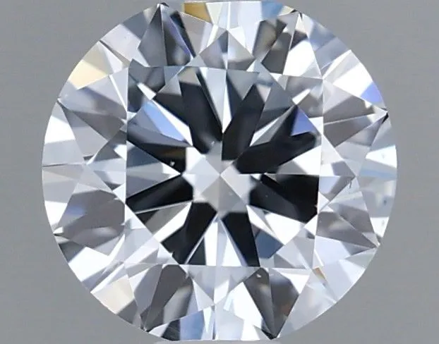 0.70ct ROUND Fancy Light Blue VS2 Coloured Lab diamond