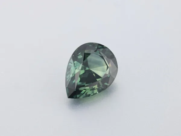 1.41ct Parti Sapphire, Pear Shape cut gemstone