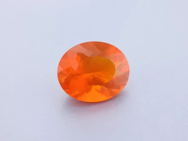 2.16ct Orange Opal, Oval cut gemstone
