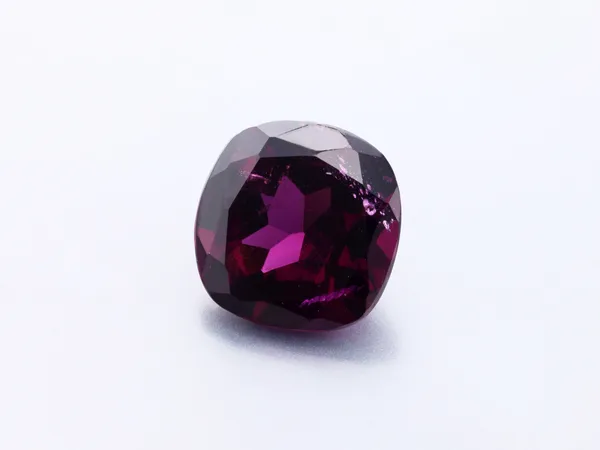 3.39ct Purple Garnet, Cushion cut gemstone