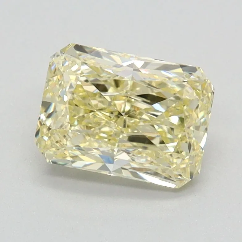 1.14ct RADIANT Fancy Yellow VS1 Coloured Lab diamond