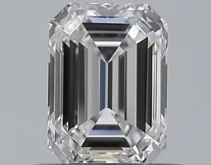 0.54ct EMERALD D VVS1 Natural diamond