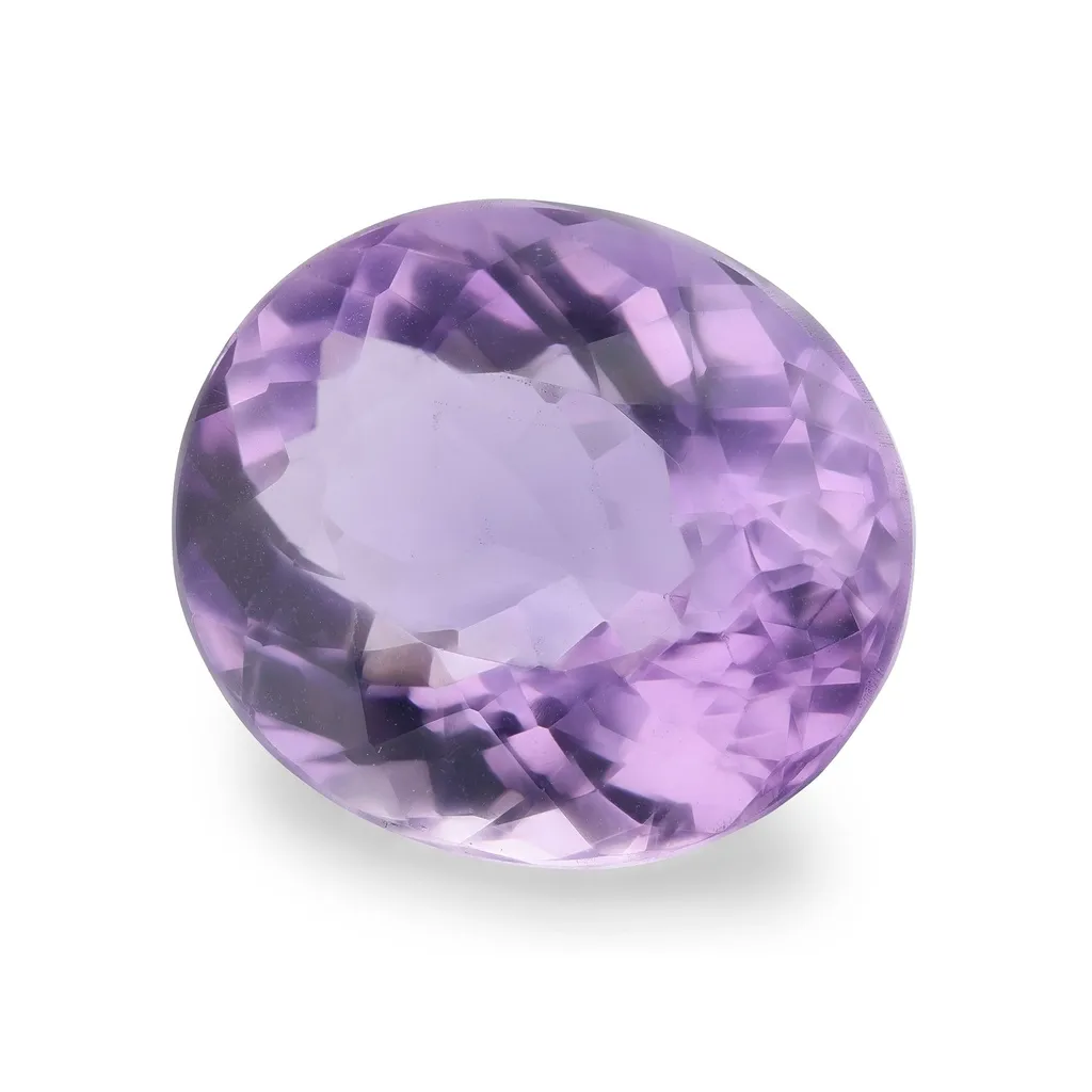 23.84ct Purple Amethyst, Oval gemstone