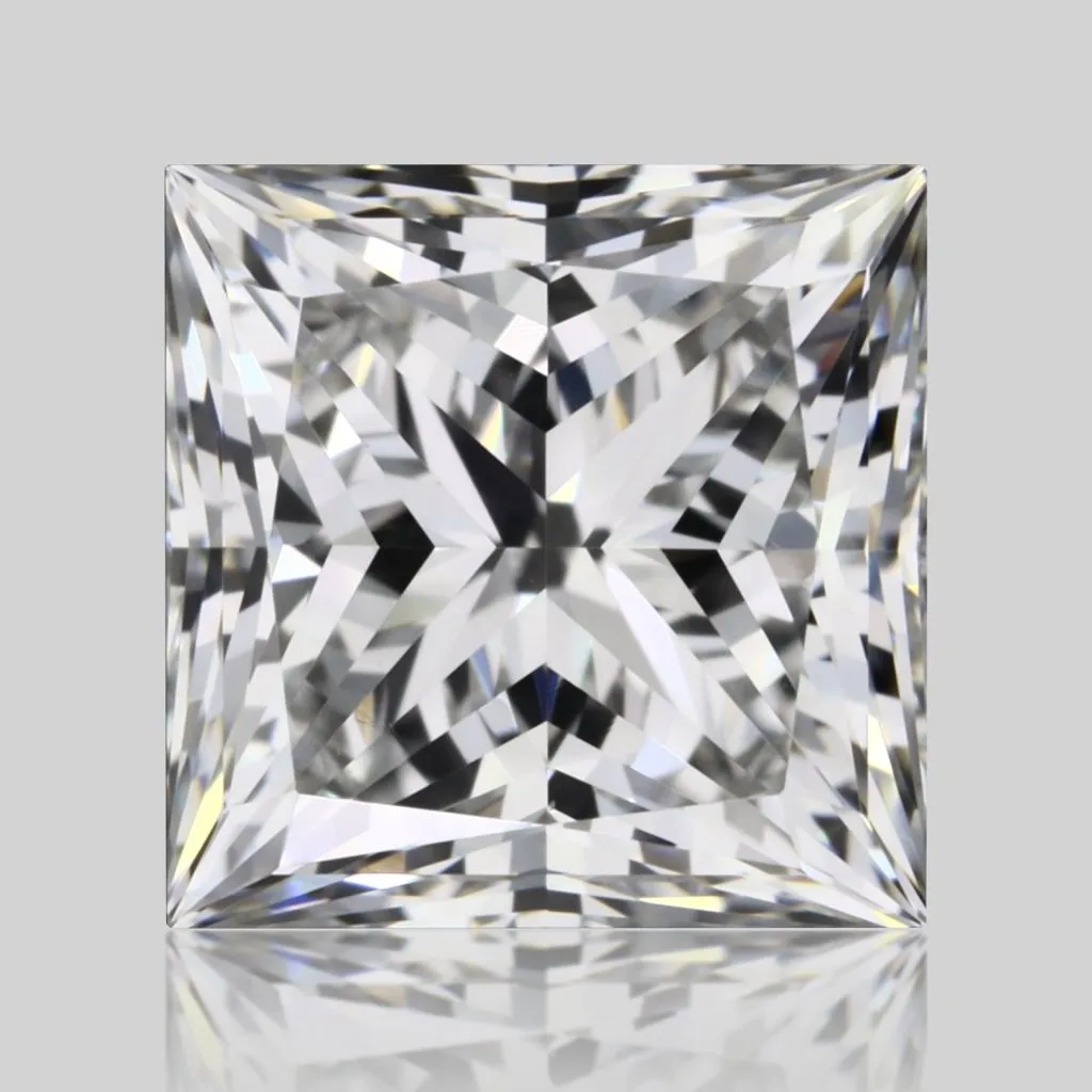 0.90ct PRINCESS F VVS2 Natural diamond