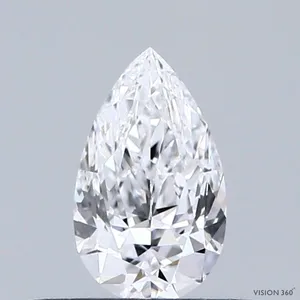 0.33ct PEAR D IF Natural diamond