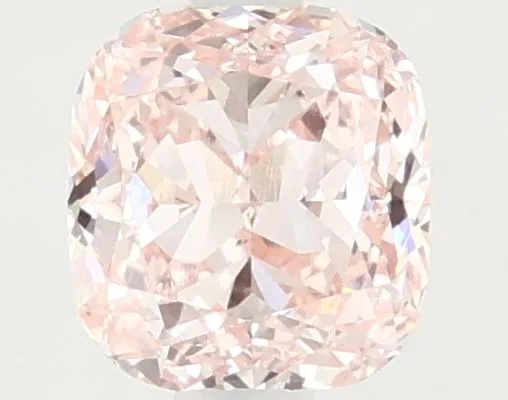 1.25ct CUSHION Fancy Intense Pink VS1 Coloured Lab diamond