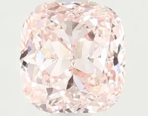 1.25ct CUSHION Fancy Intense Pink VS1 Coloured Lab diamond