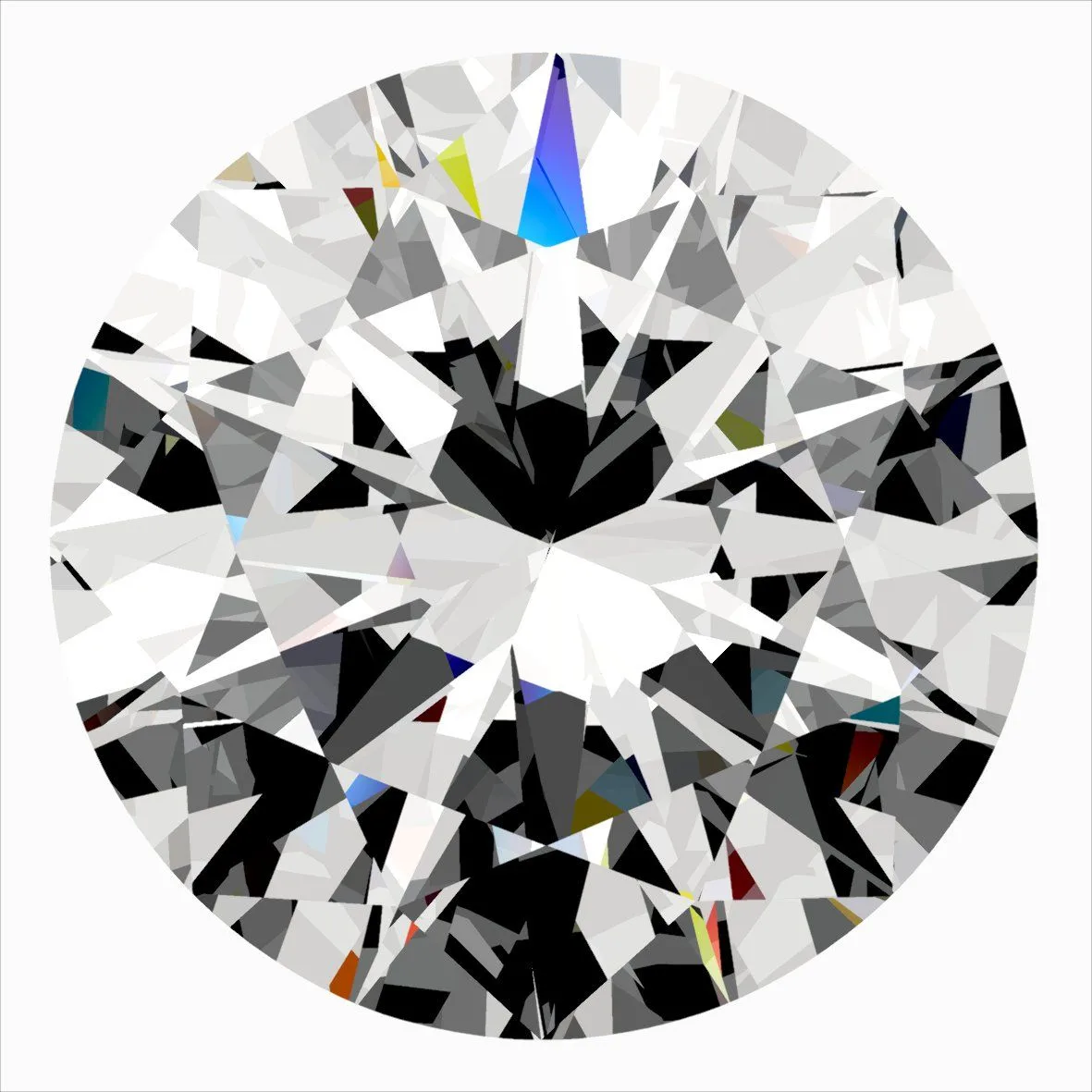 0.30ct ROUND E SI1 Natural diamond