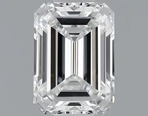 0.4ct EMERALD E VVS2 Natural diamond