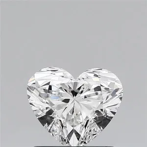 0.81ct HEART F VS1 Natural diamond
