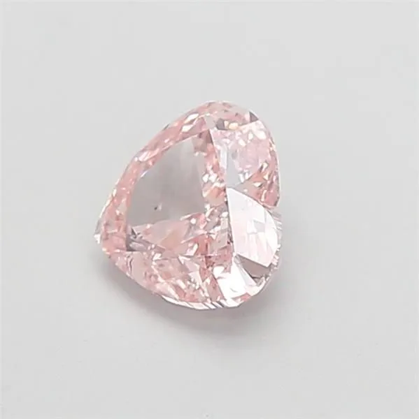 1.01ct HEART Fancy Intense Brownish Pink SI1 Coloured Lab diamond