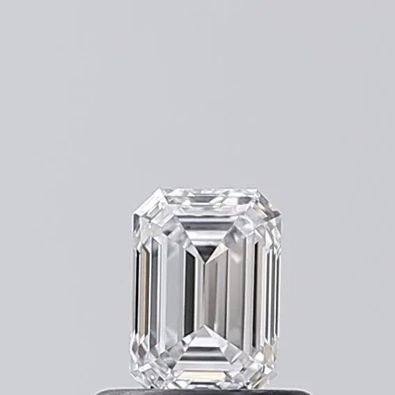 0.54ct EMERALD D VVS2 Lab diamond