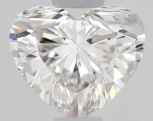 0.63ct HEART E VVS2 Natural diamond