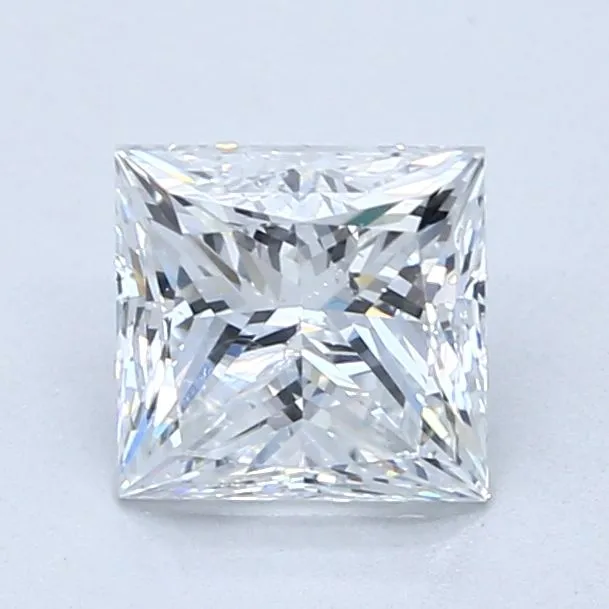 1.71ct PRINCESS D SI2 Natural diamond