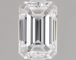 0.5ct EMERALD D VVS1 Natural diamond