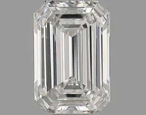 0.55ct EMERALD D VS1 Natural diamond