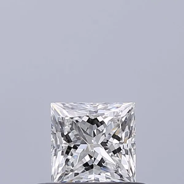 0.4ct PRINCESS F VVS1 Natural diamond