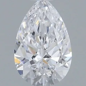 0.3ct PEAR D VVS1 Natural diamond