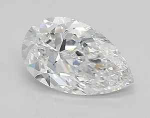 0.66ct PEAR D IF Lab diamond
