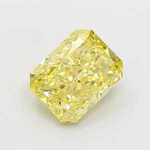 1.22ct RADIANT Fancy Intense Yellow VS1 Coloured Lab diamond