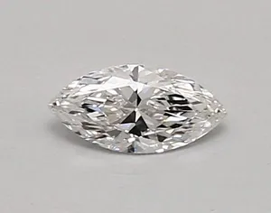 0.35ct MARQUISE E VVS1 Lab diamond