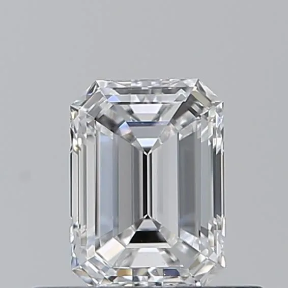 0.5ct EMERALD D VS2 Natural diamond