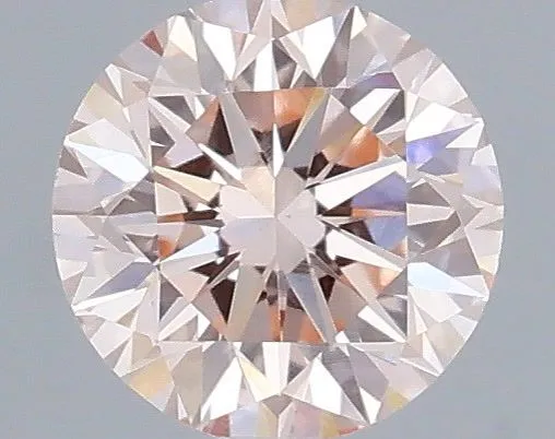 0.36ct ROUND Fancy Intense Pink VVS2 Coloured Lab diamond