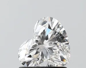 1.02ct HEART F VS1 Lab diamond