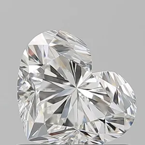 0.9ct HEART G VVS2 Natural diamond