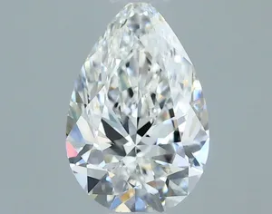 0.4ct PEAR F IF Natural diamond