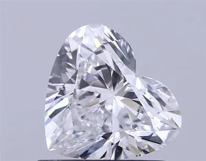 0.91ct HEART D SI1 Lab diamond